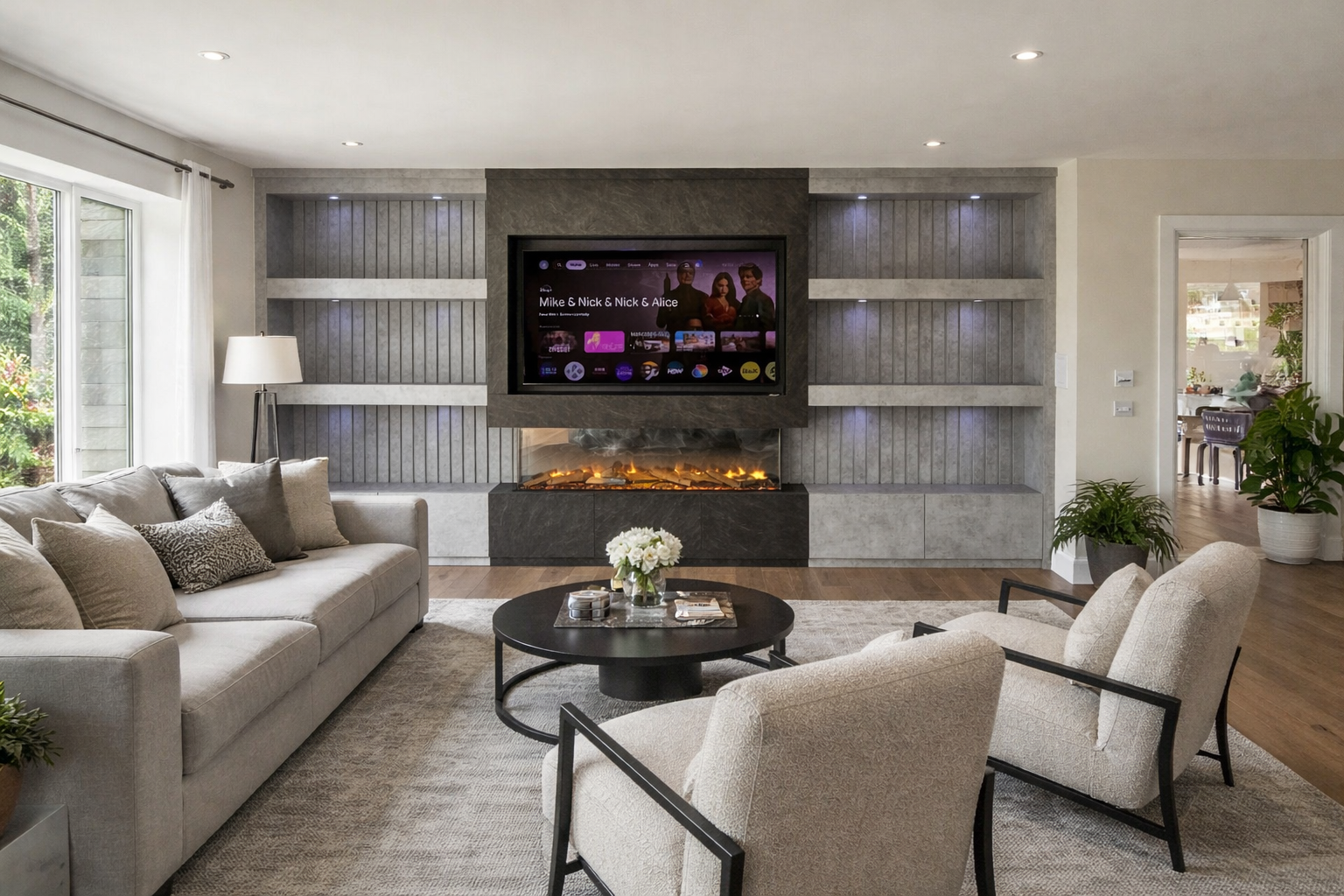 The Antonine Media Wall media wall installation example 4 — Scotland