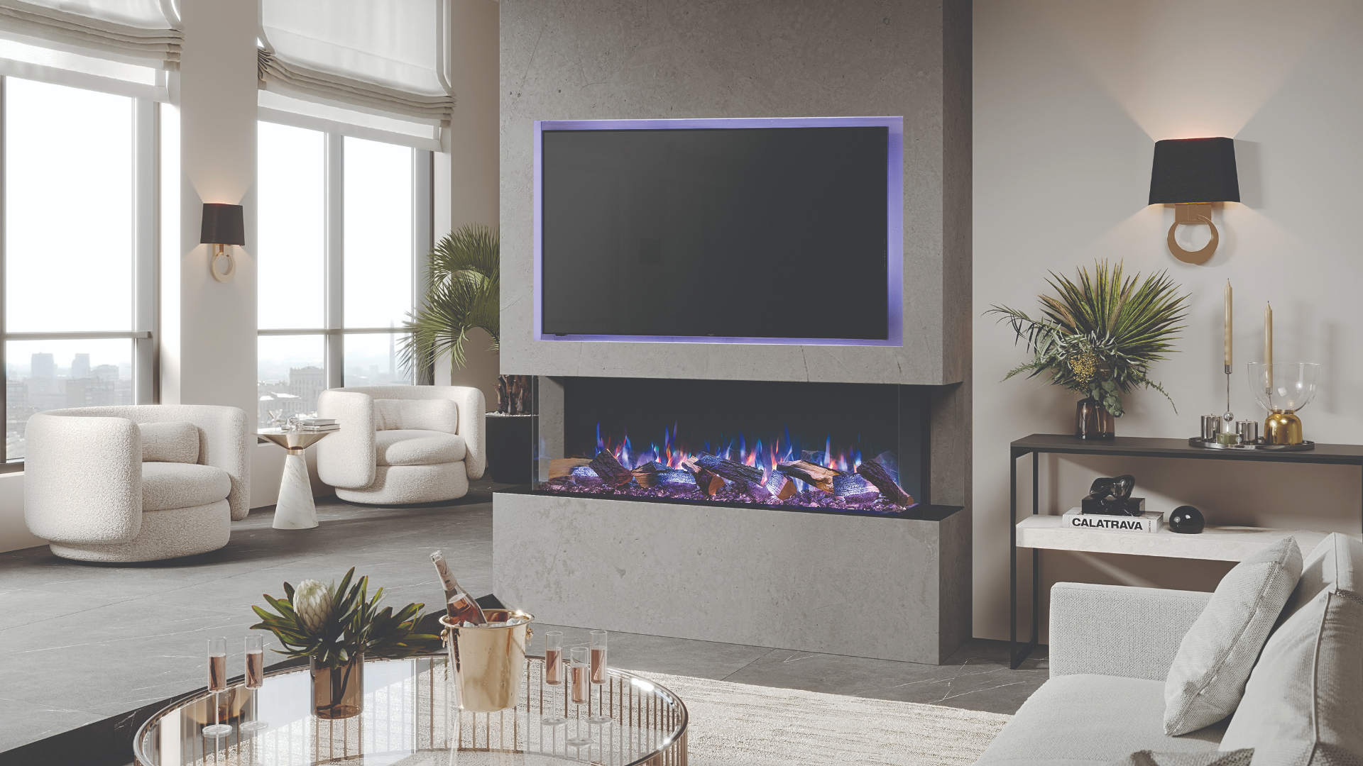 Avanti 150RW electric fireplace thumbnail 3