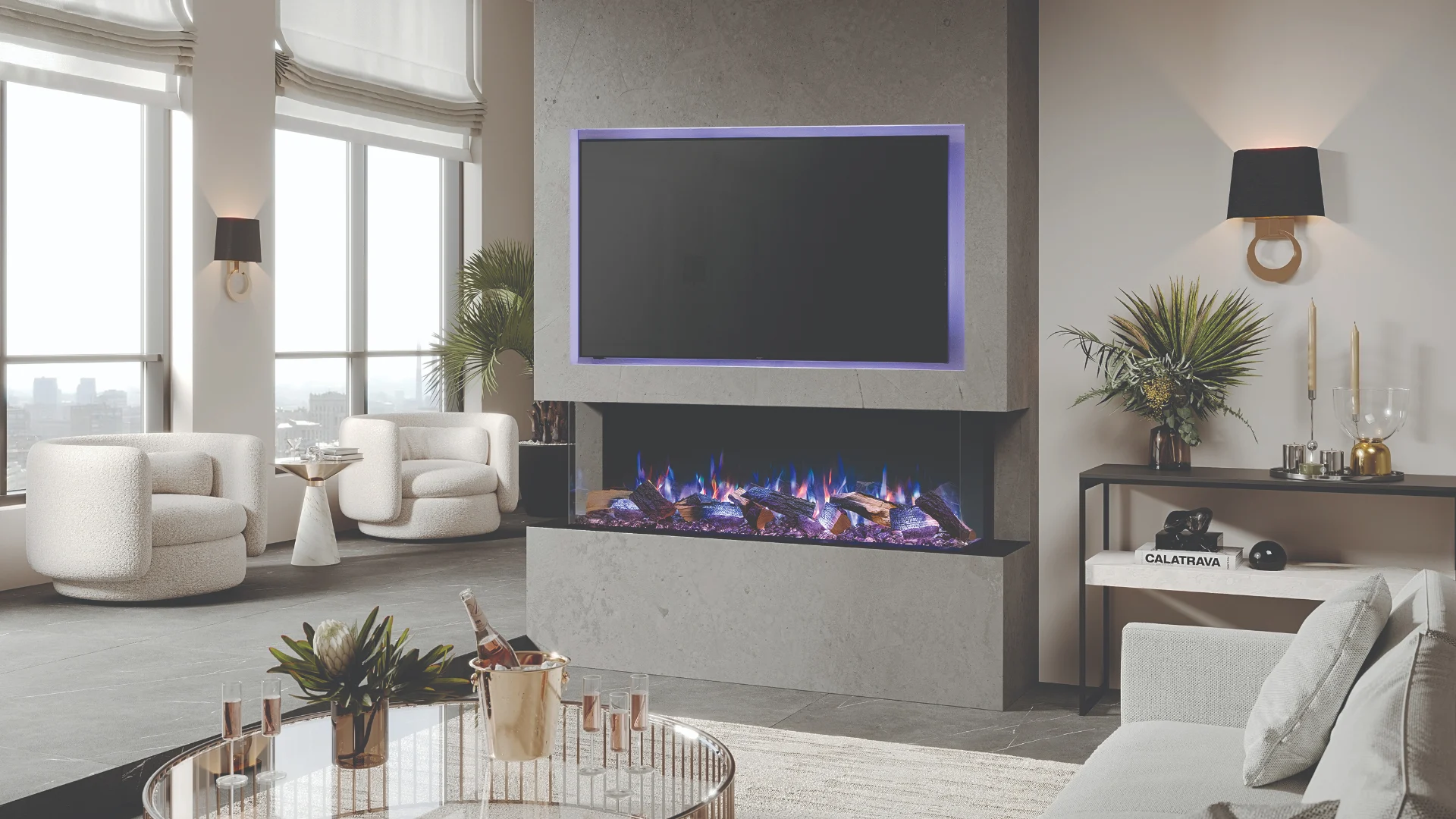 Avanti 150RW electric fireplace thumbnail 7