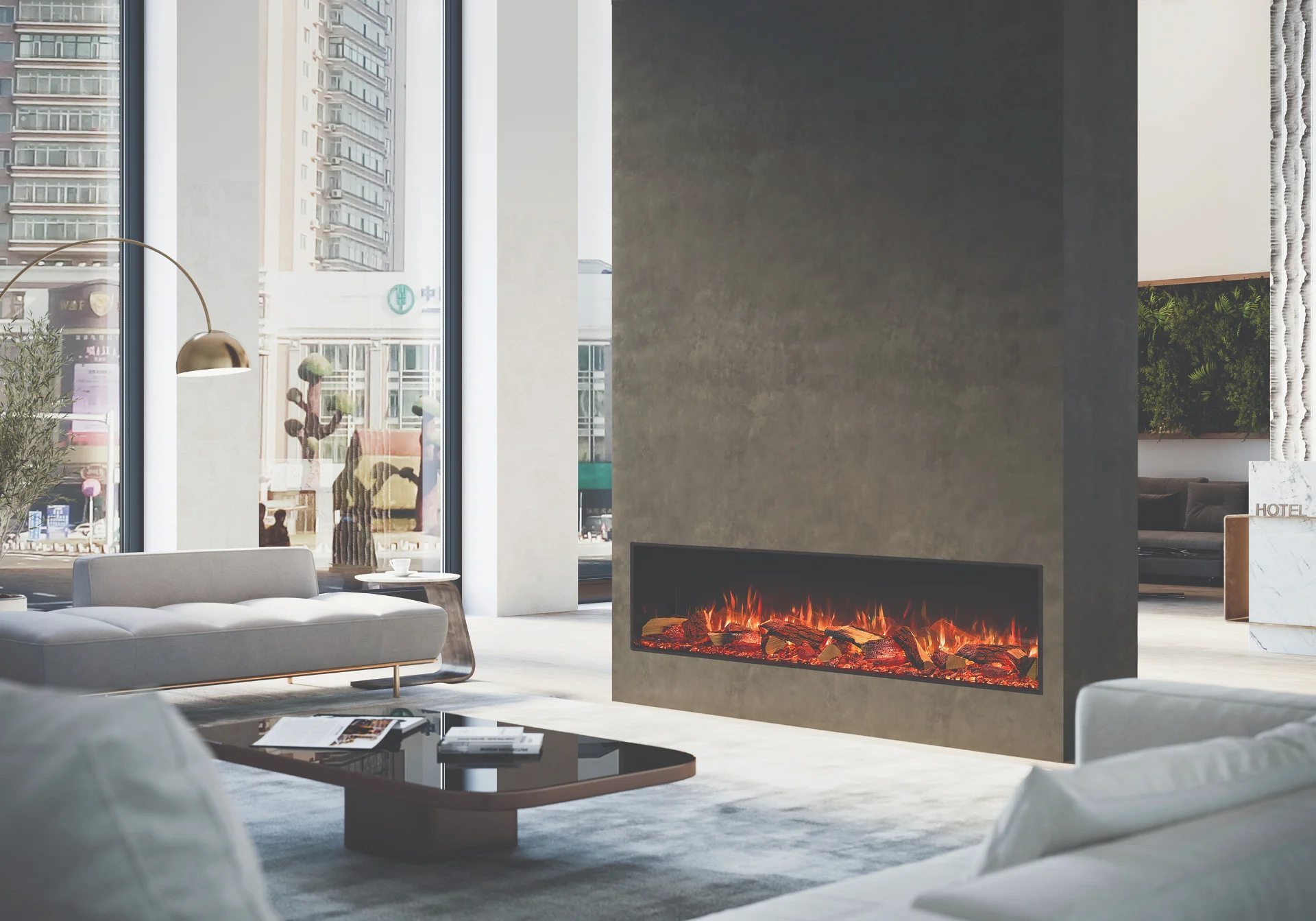 Avanti 190RW electric fireplace thumbnail 2