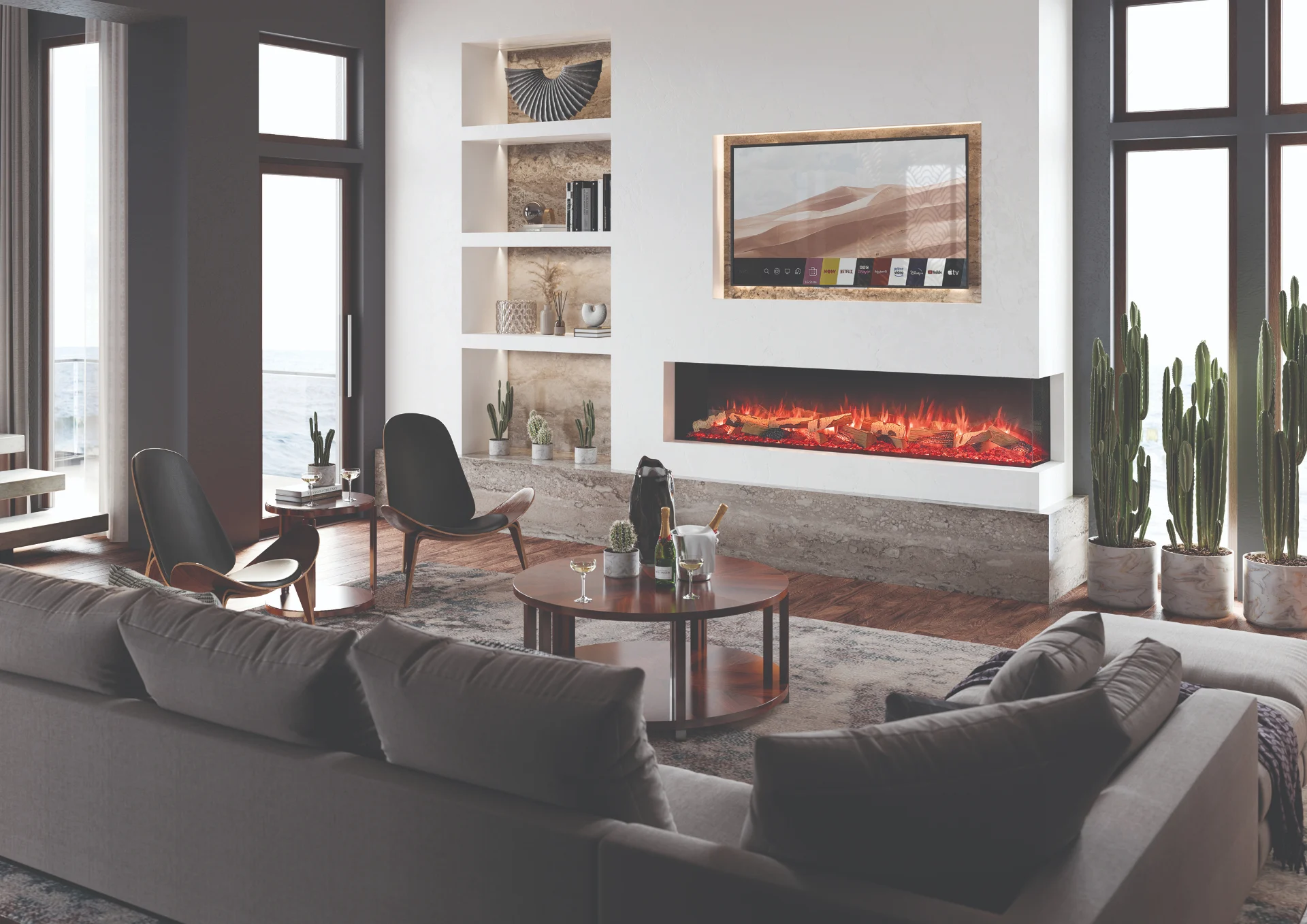 Avanti 190RW electric fireplace thumbnail 6