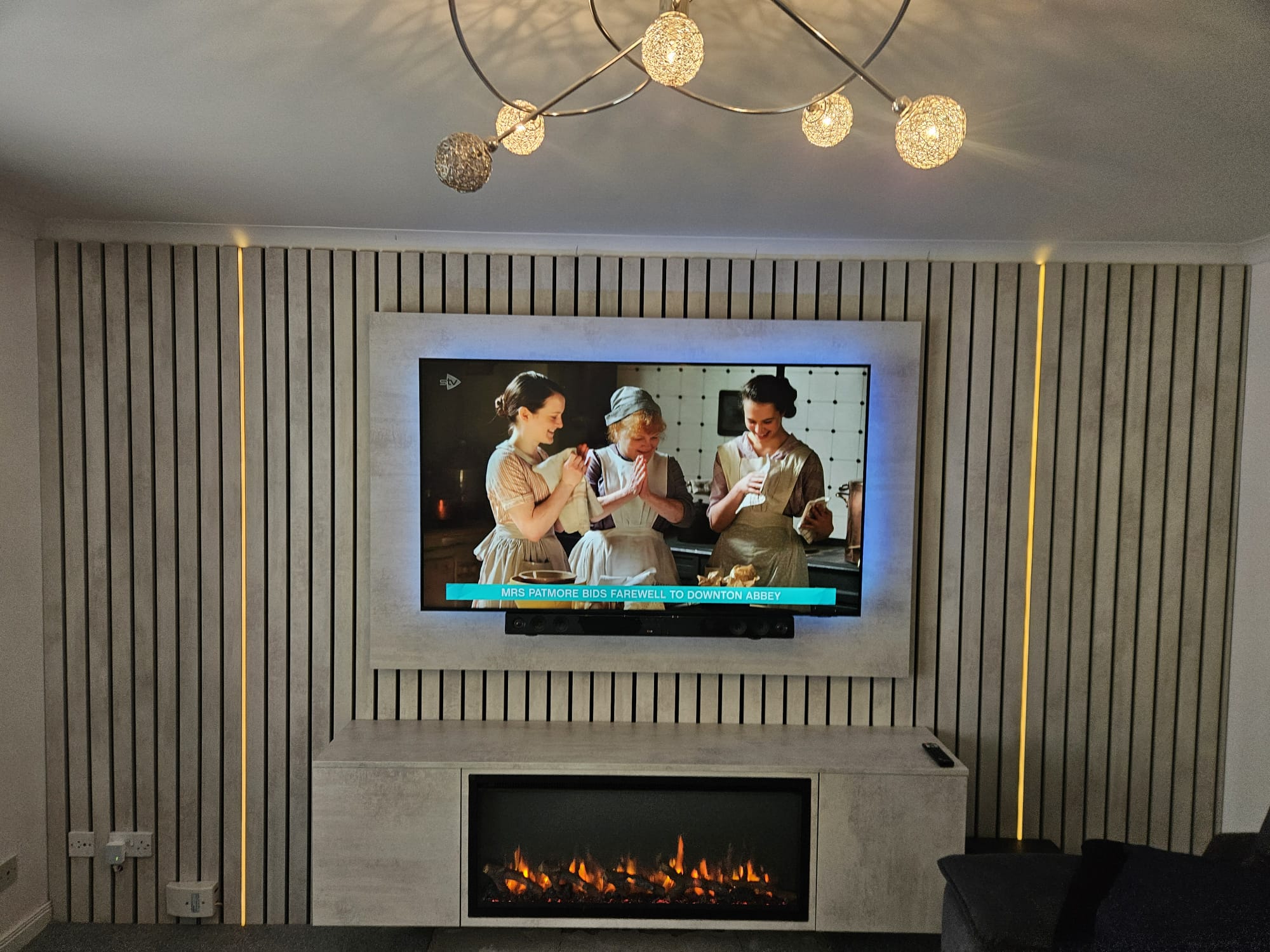 The Bruce Media Wall media wall installation example 4 — Scotland