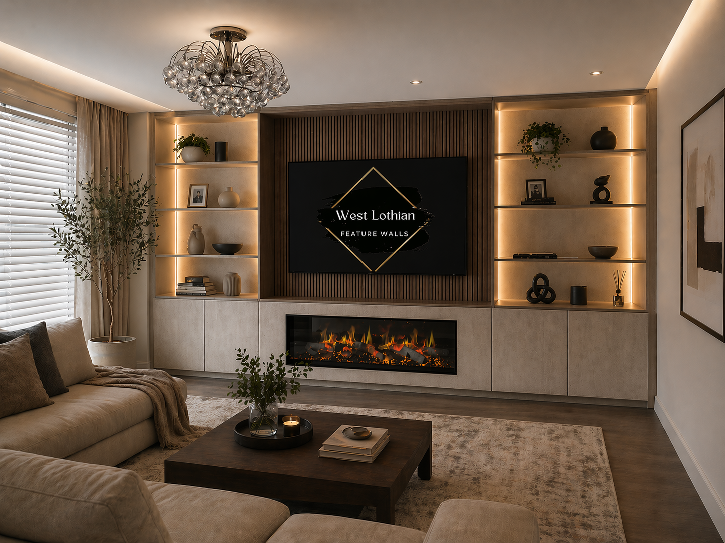 The Caledonia Media Wall — bespoke media wall installation Scotland