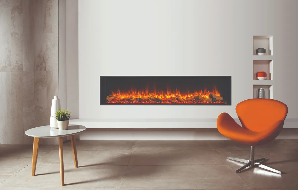 eReflex 195RW electric fireplace for media walls — image 1