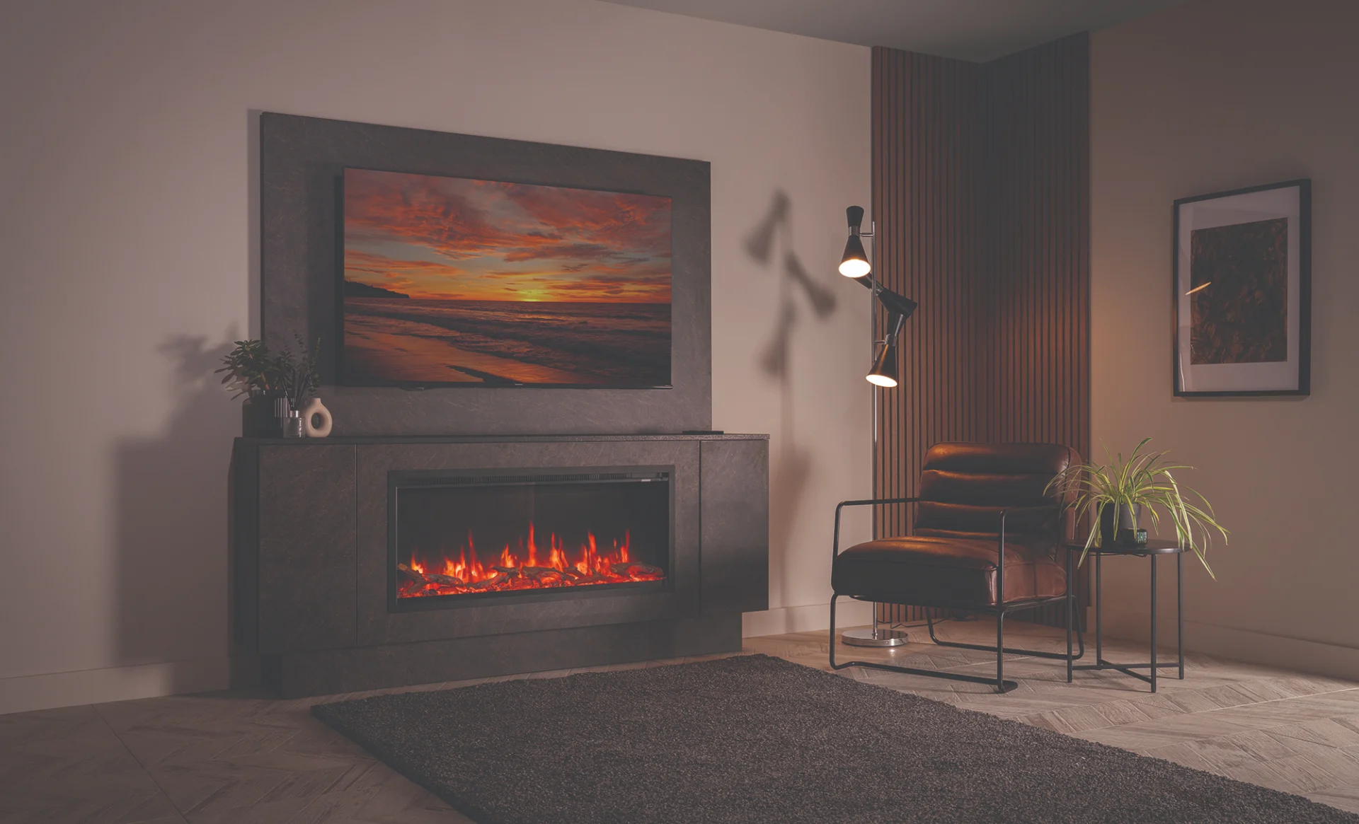 FireFX Atmos 105 electric fireplace thumbnail 2