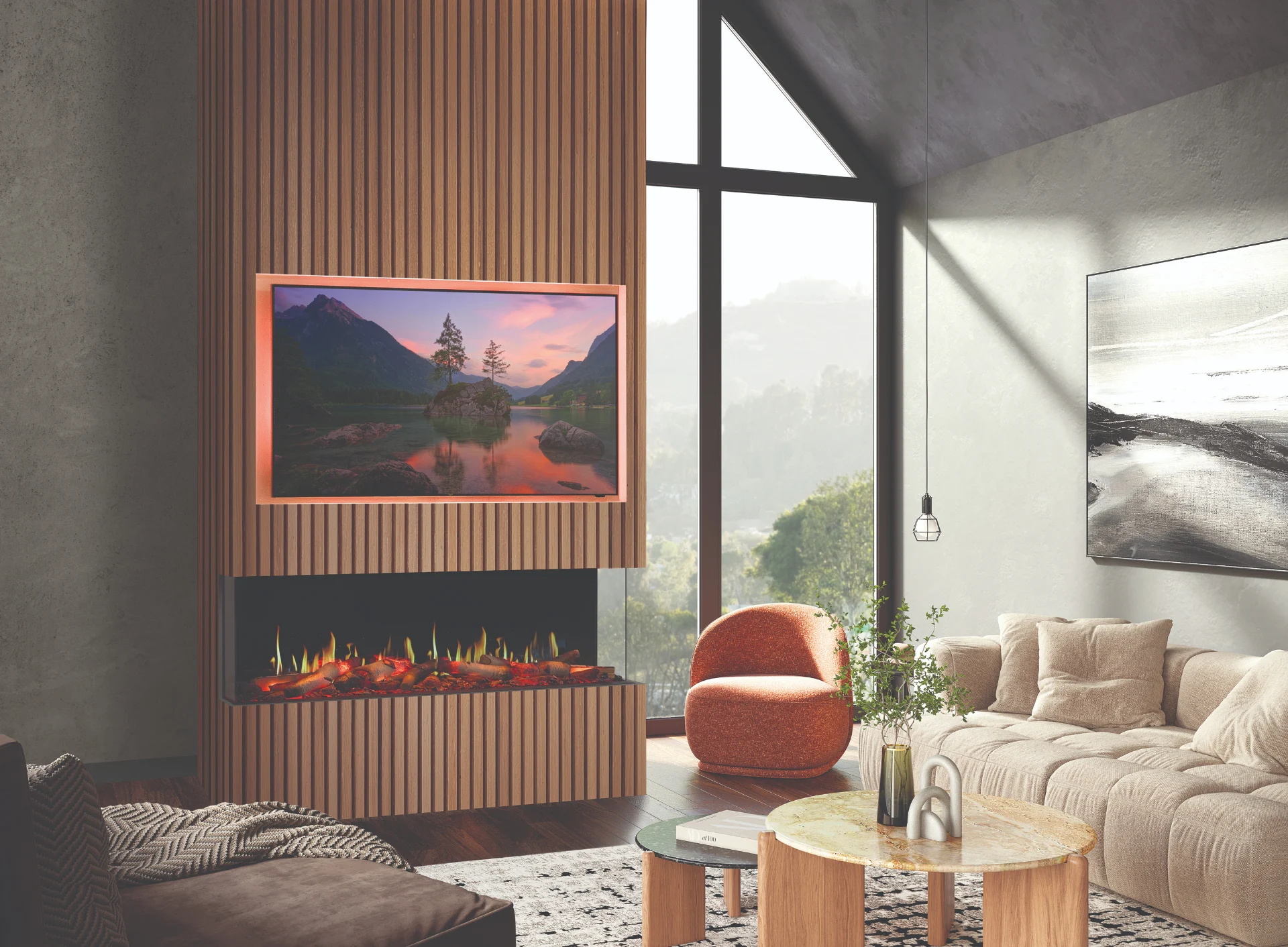 Fusion 150 electric fireplace thumbnail 4