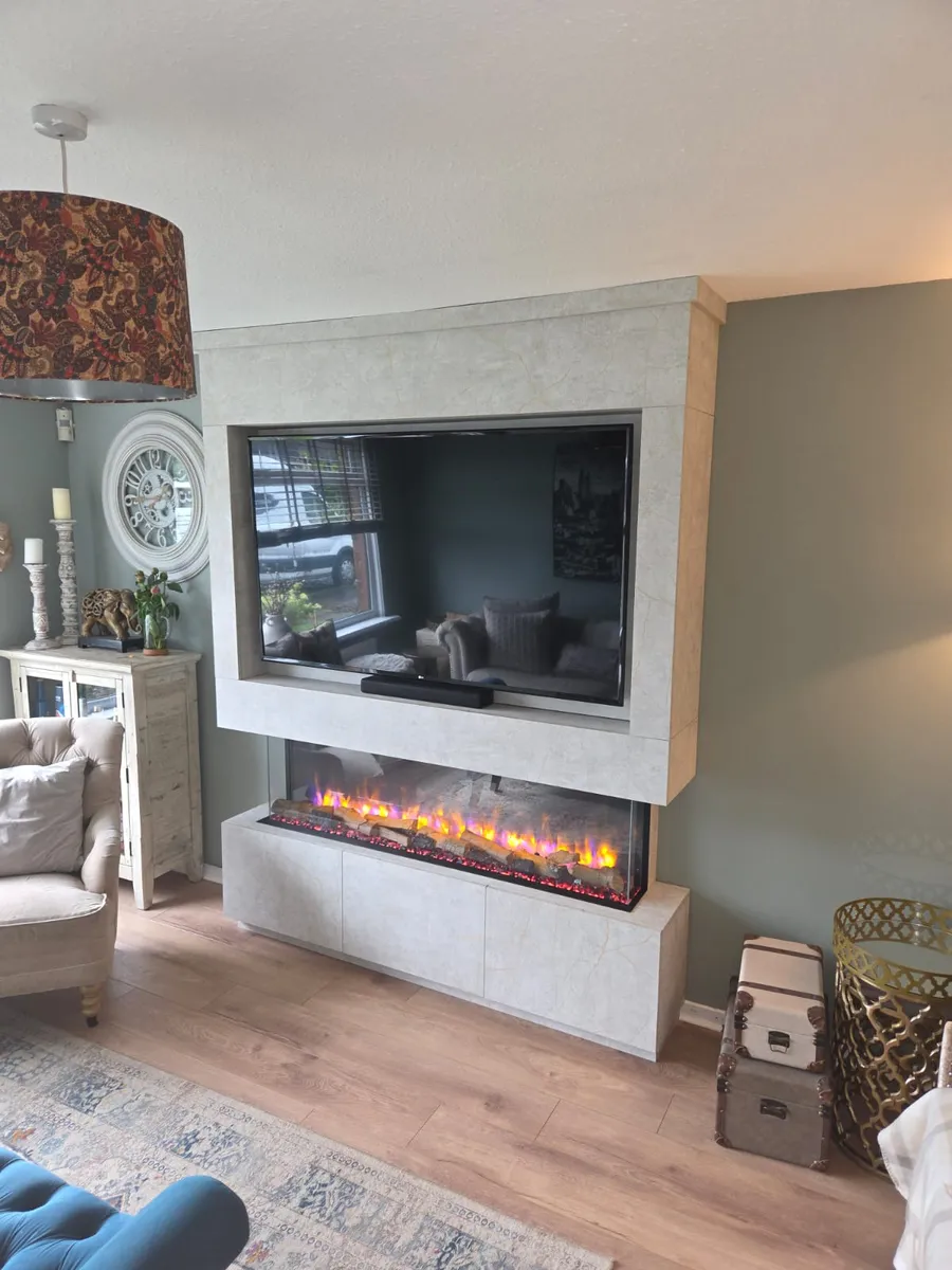 The Wallace Dulux Media Wall bespoke media wall — designed, built and installed across Scotland by West Lothian Feature Walls