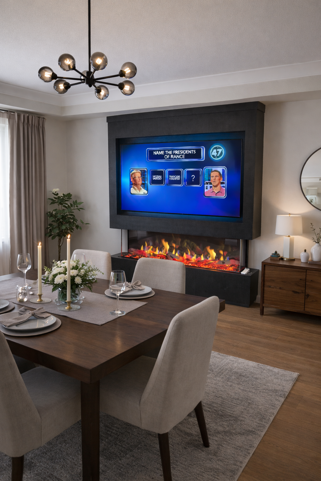 The Wallace Dulux Media Wall media wall installation example 2 — Scotland