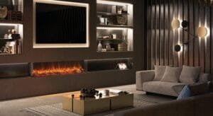gallery__0002_eReflex-195RW-with-Oak-Log-effect-shown-as-three-sided-installation-Also-shown-optional-Mood-Lighting-syst